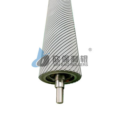 나선 롤러의 코팅 효과는 유연하고 잘 탄력하며 마모 저항이 있습니다.